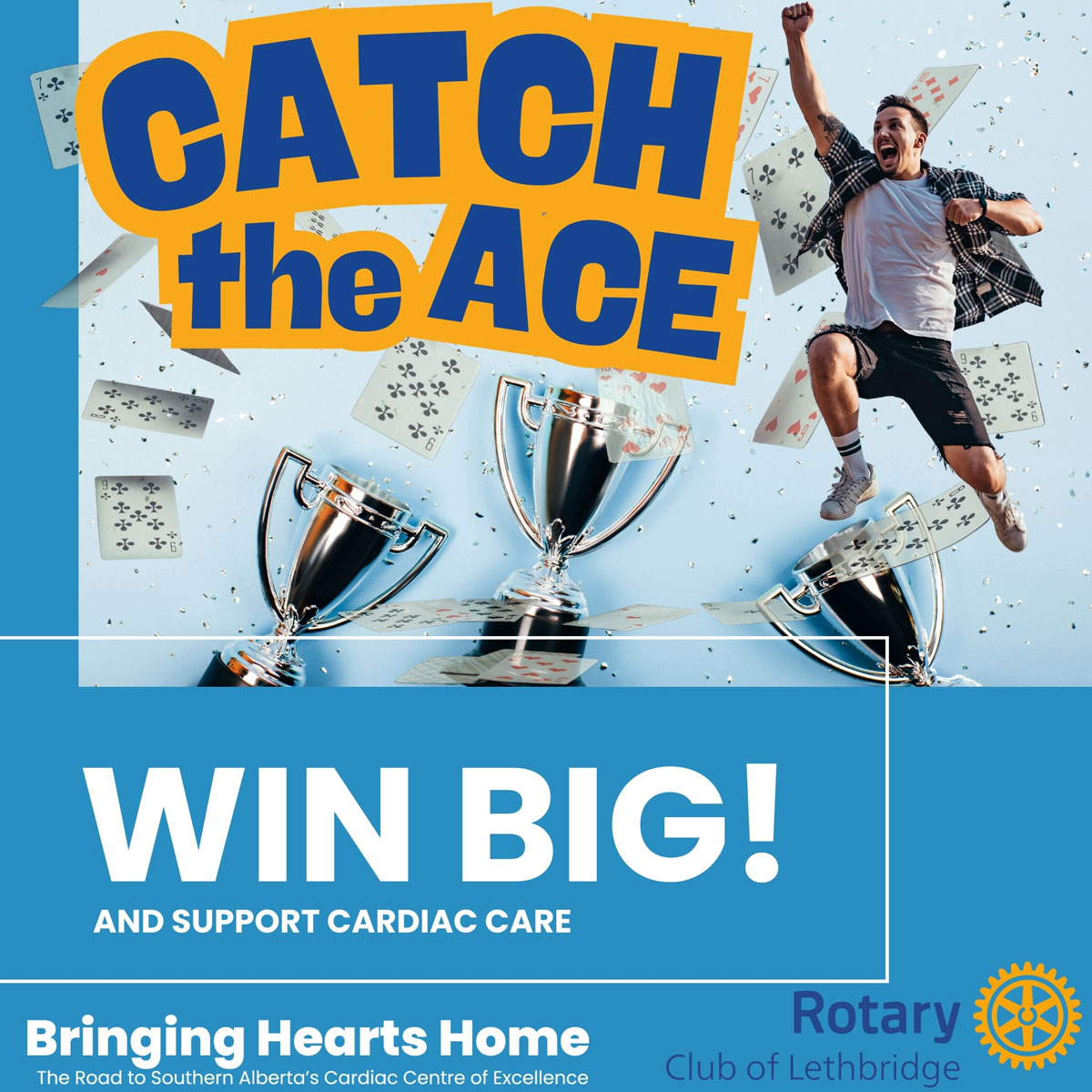 Downtown Rotary Launches “Catch the Ace” Lottery in Support of Bringing Hearts Home Campaign